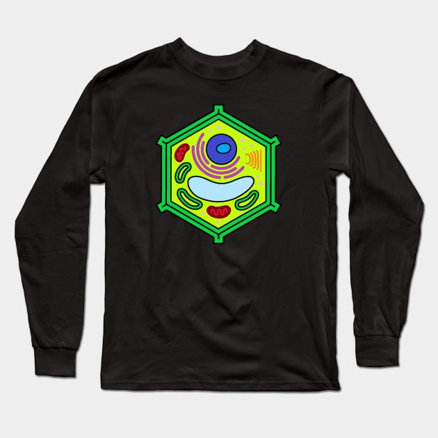 Plant Cell Long Sleeve T-Shirt by The BioGeeks